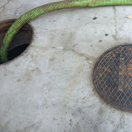 Grease Interceptor Cleaning and pumping service.  